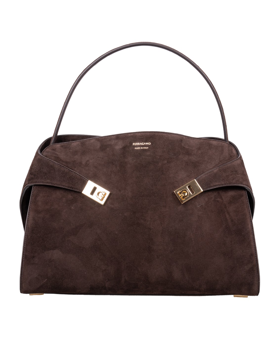 shop SALVATORE FERRAGAMO  Borsa: Salvatore Ferragamo "Hug Soft Bag".
Borsa a spalla.
Manico singolo.
Fibbie gancini con finitura dorata.
Comparto centrale con zip.
Chiusa con patta interna.
Dimensioni: 30,5 x 40 x 15cm.
Luce manico: 16,5cm.
Composizione: 100% Pelle di vitello.
Fabbricato in Italia.. 219939 HUG SH M-784185 number 7608401